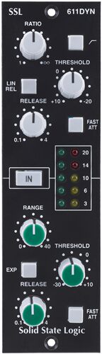 SSL 611DYN 500 SERIES DYNAMICS MODULE 压缩器 500格式模块