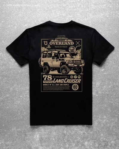 越野江湖纯棉印花短袖t恤