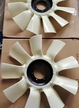 钩机挖掘机配件小松PC30 风扇叶 发动机水箱散热风叶3D84风扇叶