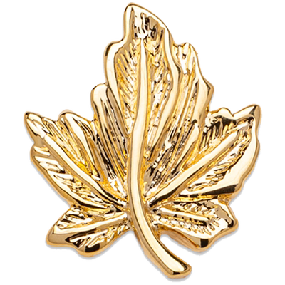 KFLK枫叶金属男士百搭胸针胸章