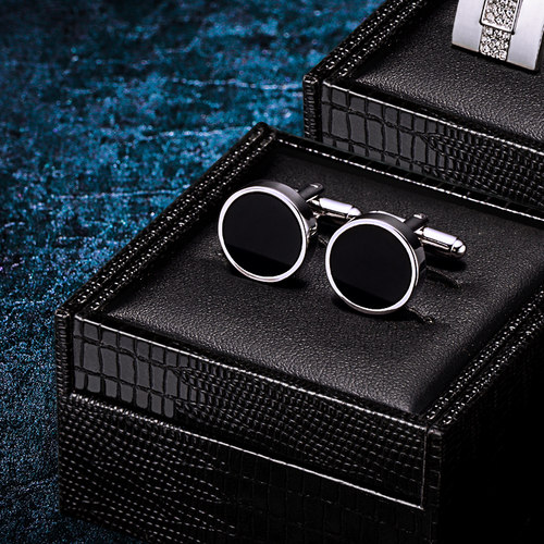 简约百搭衬衫袖扣KFLK免费刻字