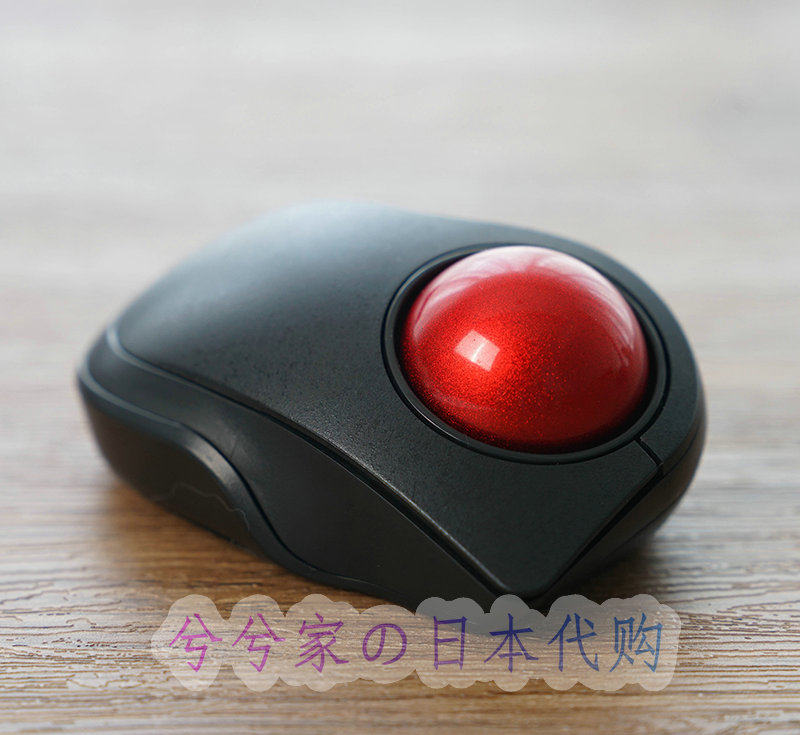 日本直邮Elecom/宜丽客 M-DPT1MRXBK有/无线/蓝牙食指轨迹球鼠标