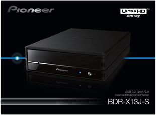 先锋 BDXL Pioneer 兼容 BDR 直邮 日本代购 X13J 外置驱动