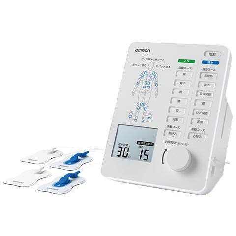 日本代购 Omron/欧姆龙电疗周波器HV-F5500/HV-F5300低频按摩仪