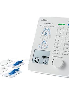 日本代购 Omron/欧姆龙电疗周波器HV-F5500/HV-F5300低频按摩仪
