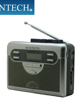 日本 Wintech 便携磁带录音机 随身听 FM广播/自动反转播放器