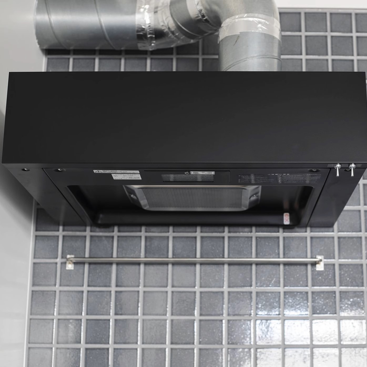 日本直送toolbox厨房壁挂式平板吸油烟机轻型排气扇盒子家60 75cm