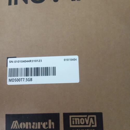 议价MD500T7.5GB 5.5GB 3.7GB变频器 伺服器ISMH2-10C30CB-U134Y