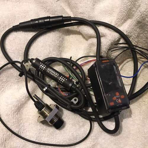 议价拆机位移传感器一套ZX-EM07MT-01，ZX-ED