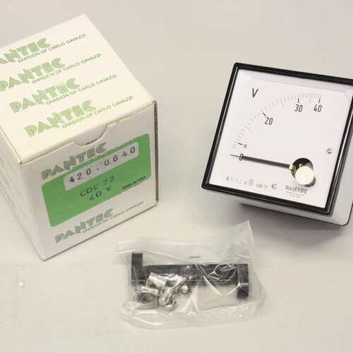 议价PANTEC CDE/72 420.0640 72 40V 1.5 70x70mm Anzeige Voltme