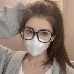 超大框时尚 潮 老花镜女显脸小防蓝光高清超轻老光眼镜韩版