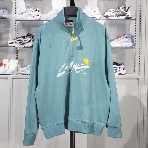 李宁男子立领宽松套头卫衣