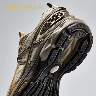 潮流休闲鞋 春秋新款 112538803A 复古百搭男女老爹鞋 安踏冠军AG02