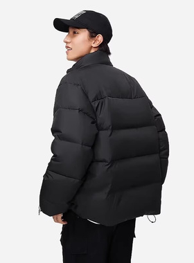 李宁2023冬季新款运动潮流系列男子运动休闲鸭绒短羽绒服 AYMT063