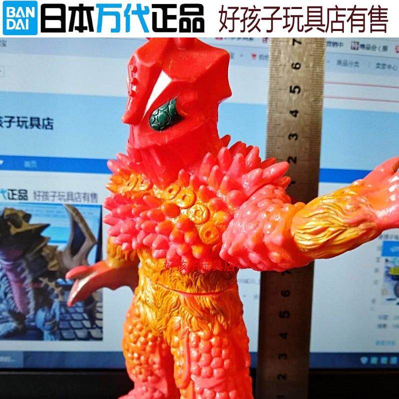 日本万代正品ex亚布鲁亚波人巴拉巴软胶稀有怪兽奥特曼儿童玩具