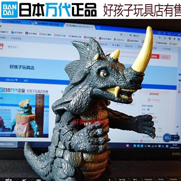 日本万代正品西格拉斯双头怪软胶稀有怪兽奥特曼儿童玩具