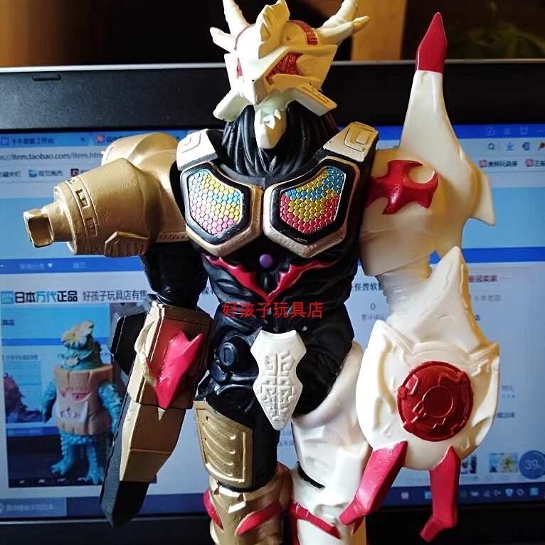 日本万代正品加拉特隆格斯拉王软胶稀有怪兽奥特曼儿童玩具