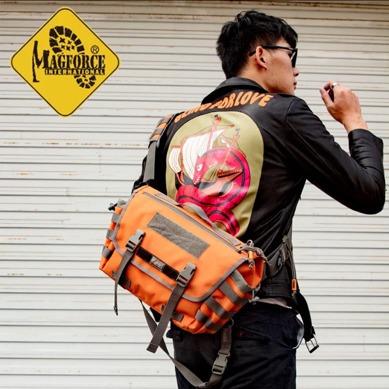 麦格霍斯magforce正品台湾产台马6012战术邮差单肩包军迷单肩背包