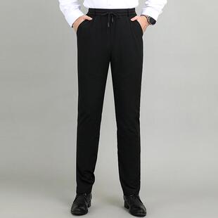 2024冬新款爸爸装中老年羽绒裤三护护腰护膝休闲裤子抗严寒白鸭绒