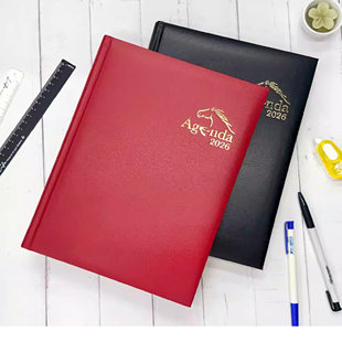 台湾四季2026年硬面16K25K一天一页日程本效率手册商务大记事本子
