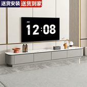 实木电视柜客厅家用茶几组合收纳储物柜卧室2025新款 落地电视机柜