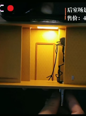 Backrooms后室场景Level0  Bacteria细菌生命体造景手办展示盒