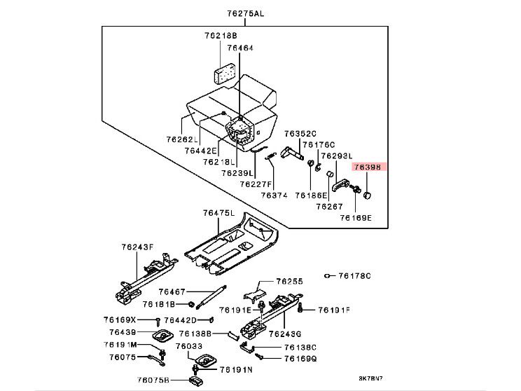座椅 调节 扣手 适用于 V73 V75 V77  2031 正 中排 扳手