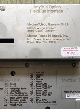 议价METTLE5RS-TOLEDO控制器002410677 XRTC PCBE ASMBLY议价