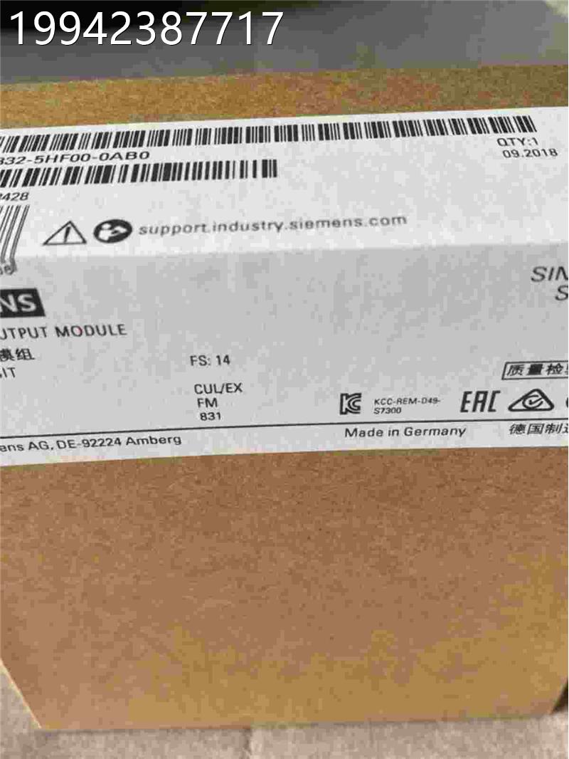 议价西门子6输AG122-1B01-2AA0H全新带防腐蚀3涂层-16数字出模块