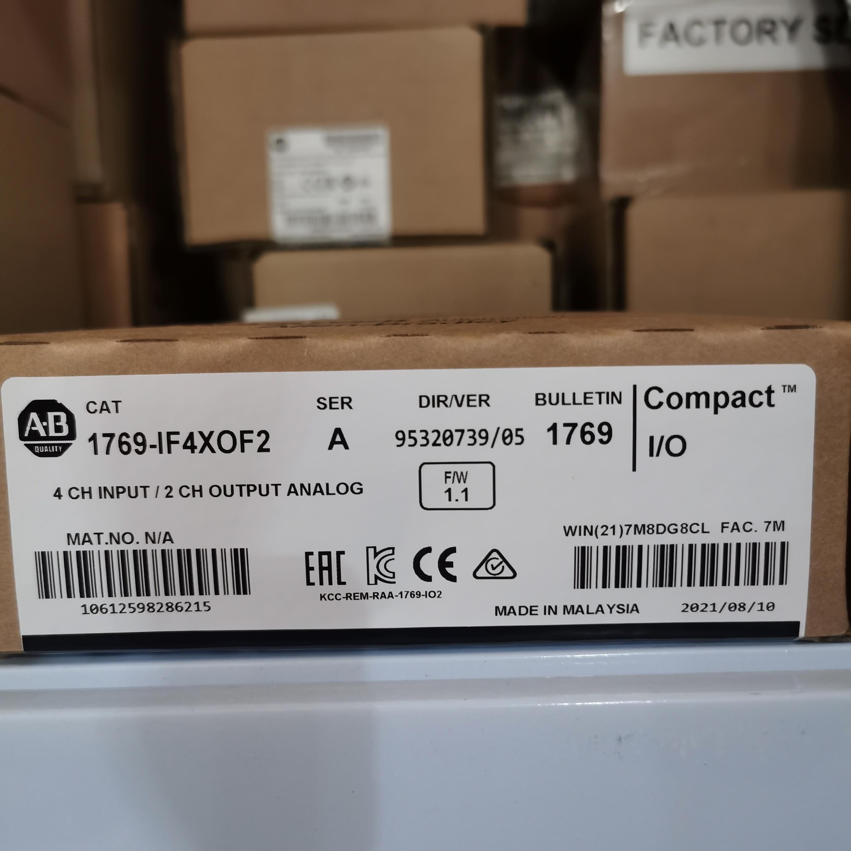 议价AB1769-IF4XOF2  1757-SRM 罗克韦尔PLC工控模块 现货库议价