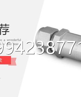 议价SS8F-05 swagelk 直通颗粒型过滤器 1/2 ion.世伟洛克卡套管