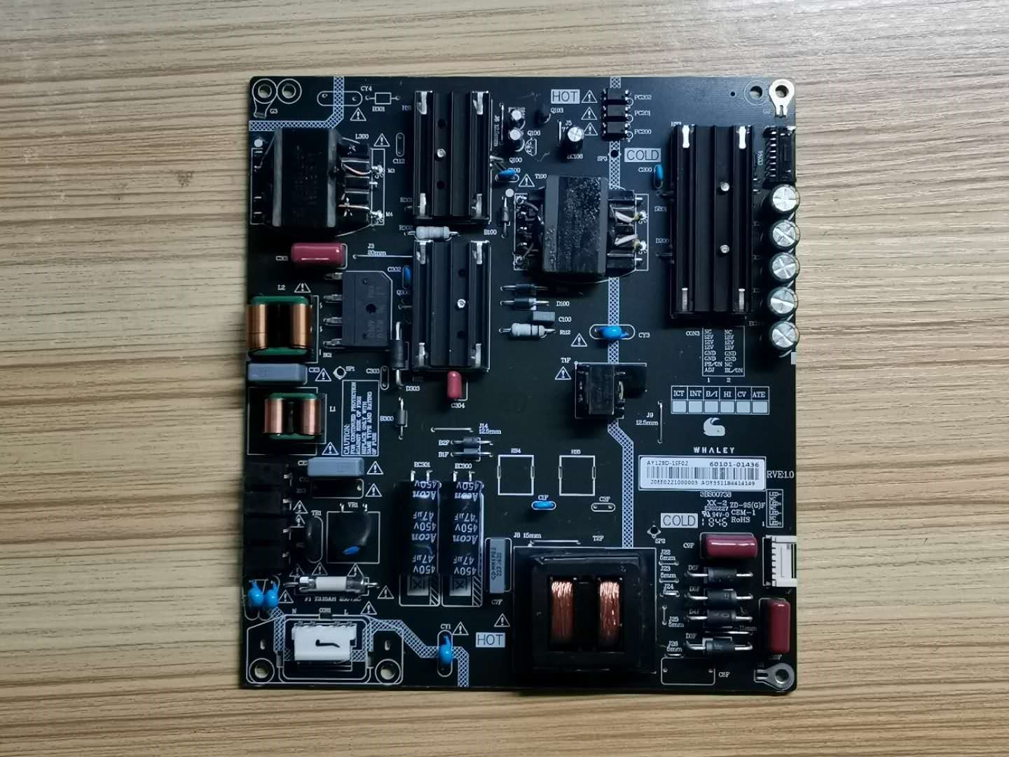 原装微鲸55G310 55G350电源板AY128D-1SF02