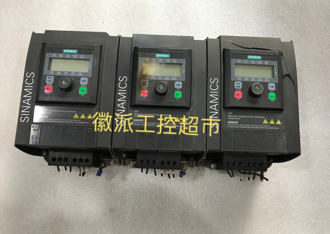 议价西门子变频器 6SL3217-0CE17-5UA0 0.75KW 实物拍摄议价