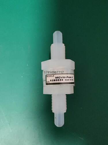 议价询价FURON MCVM-F44-1,PFA单向阀，1/4扩孔，议价询价