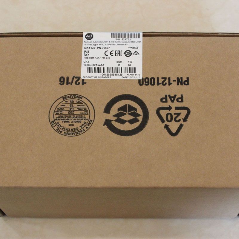 议价罗克韦尔MicroLogix1000CPU 1761-SIMB16 AB全新 1761SIM议价