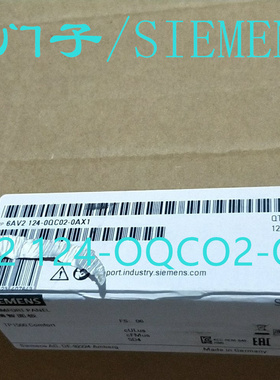 西门子HMI TP1500 6AV2124 6AV2 124-OQCO2-OAX1触摸屏 15&rdquo;