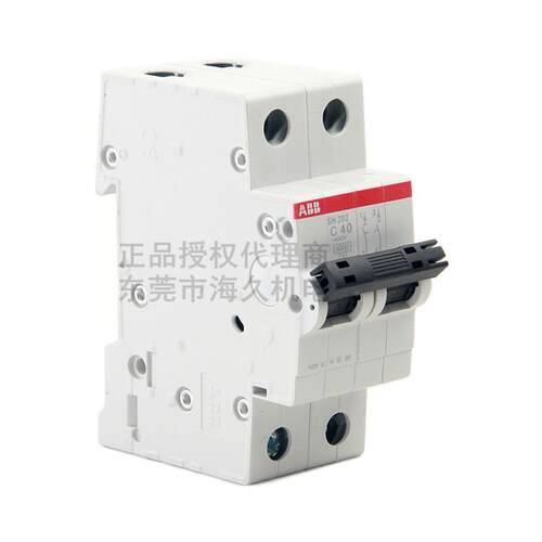 议价原装正品- ABB 微型断路器 SH202开C4 2P 40A空0气关大量现货
