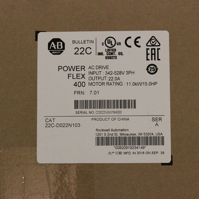 议价罗克韦尔PowerFlex753变频器 20F11FC030JA0NNNNN AB全新议价