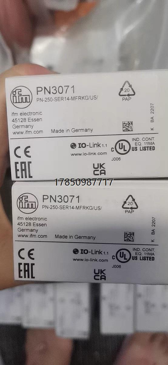 议价全新原装正品易福门PN3071议价