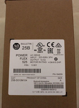 议价罗克韦尔PowerFlex700 变频器20BC8P7A0NYYACC0 AB全新原议价