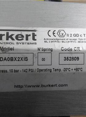 议价询价装拆机宝德BURKERT执器AP2BDA0BX2XIS行 DN25 321&a-m原p