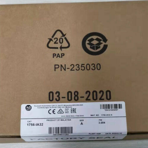 议价1756-IA32 原装美国AB罗克韦尔PLC模块质保一年ControlLo议价