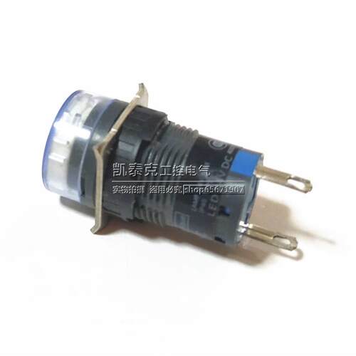 议价装正原品施耐德圆形 LED指示灯XB6EAVB1CAC/DC24V 白色议价