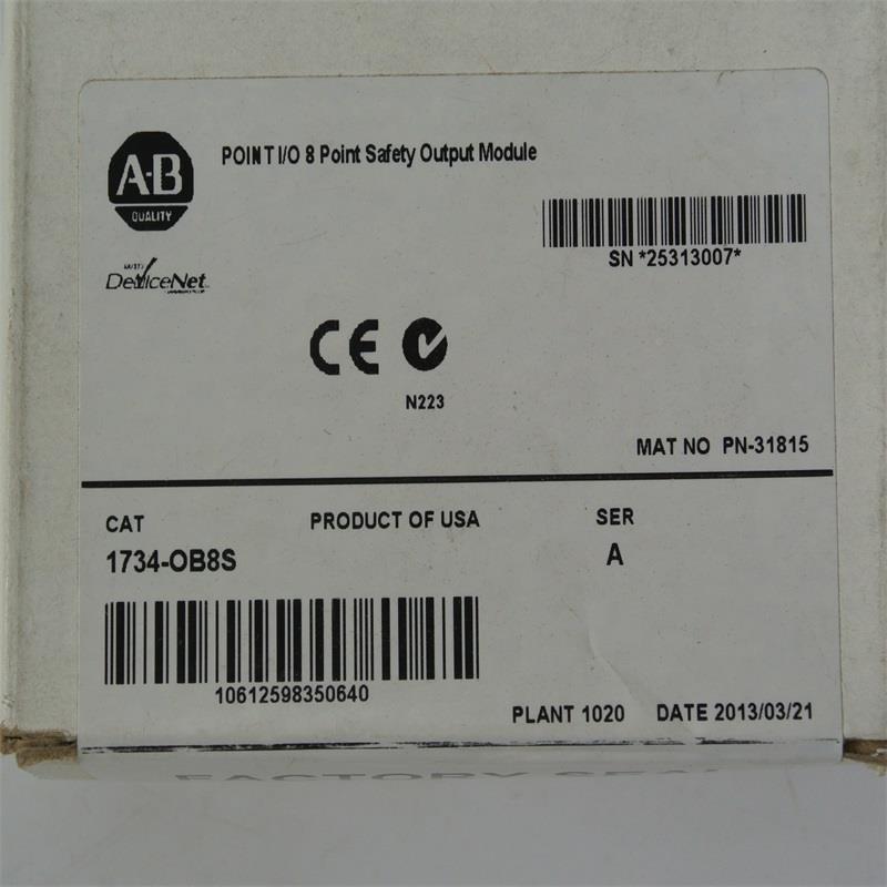 议价AB罗克韦尔 PLC 173直-OB8S 全新 4成议色新 实物拍摄 二手