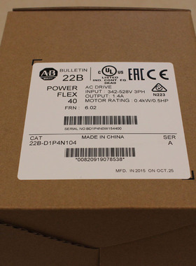 议价罗克韦尔PowerFlex700L变频器 20LD1K2N0ENNXNW0WA AB全议价