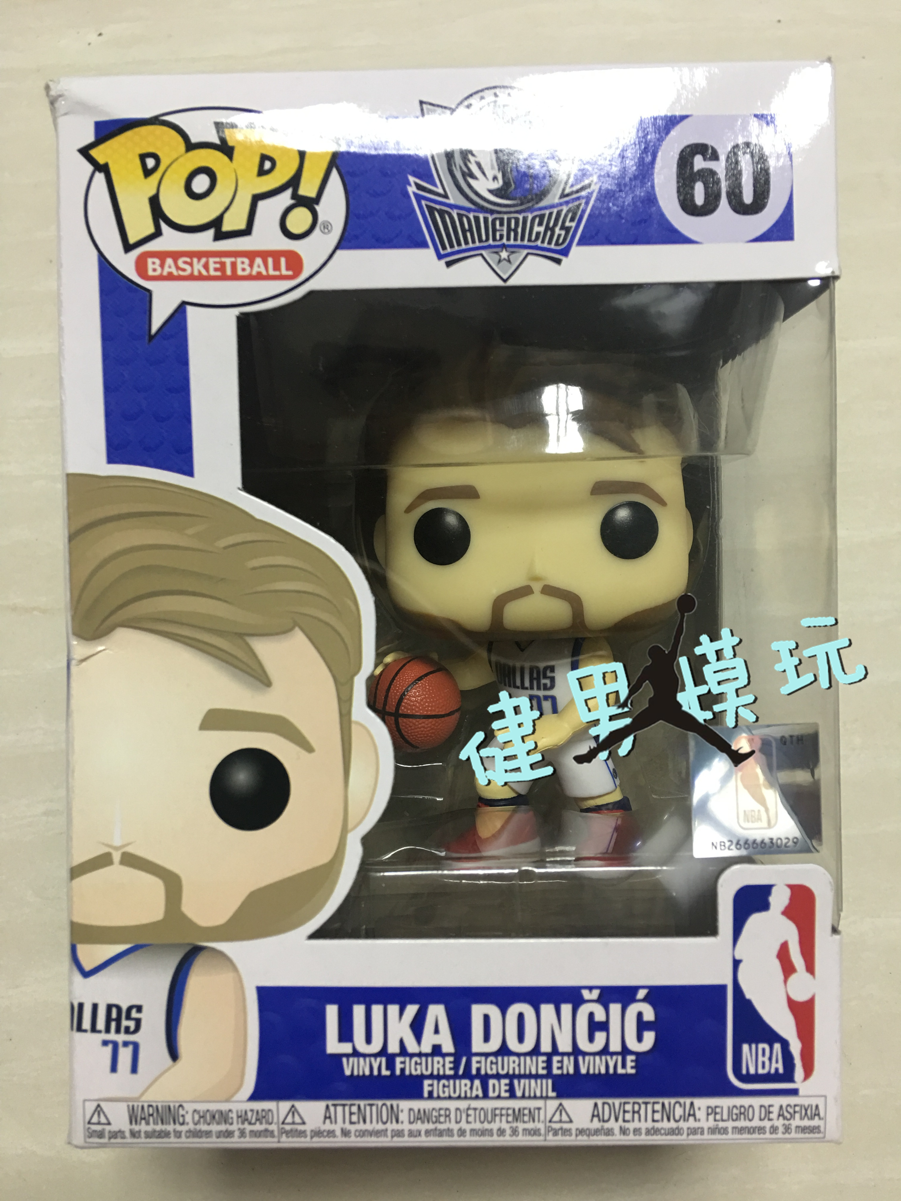 FUNKO POP正版公仔 NBA东契奇小牛生日礼物人偶玩偶模玩手办