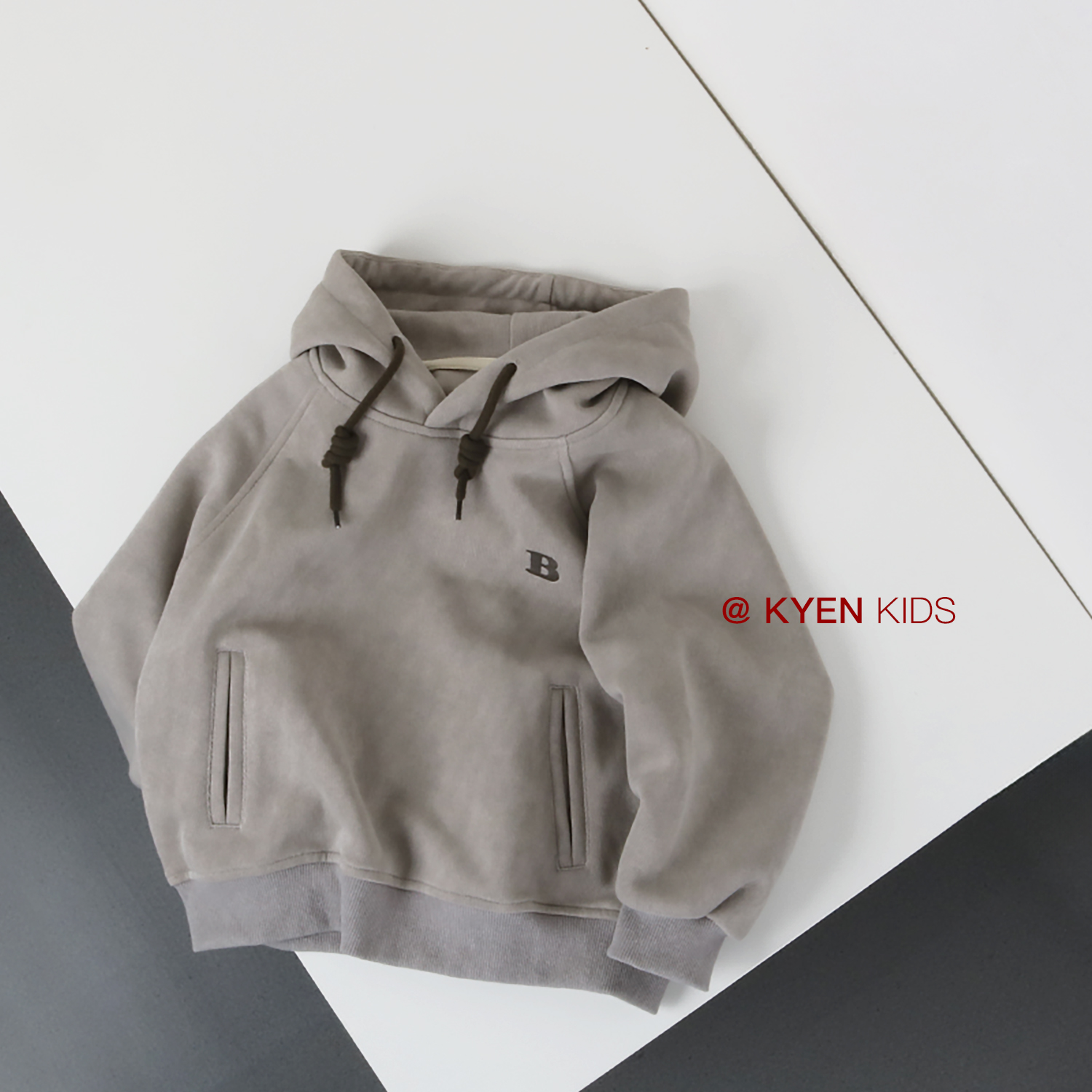 2025秋款刺绣儿童连帽卫衣韩版洋气中童男女童宽松上衣外套潮童装