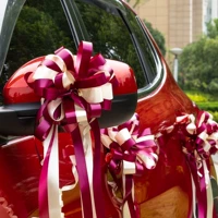 [1 коробка из 10 штук] двойные большие цветы и вино красные и элегантные