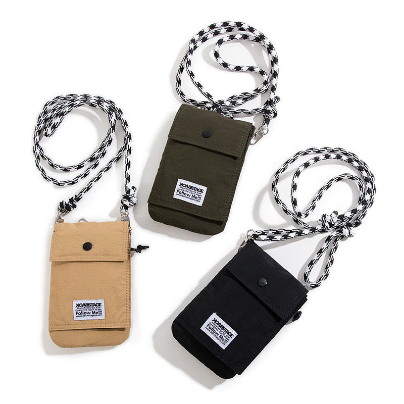 潮流男女时尚手机包工装风百搭山系休闲小挎包实用零钱包卡包挂包