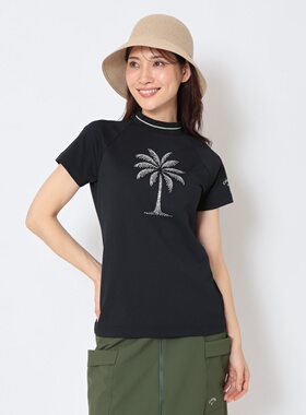 日本26春夏款Callaway卡拉威女士高尔夫服装运动吸汗速干经典短袖